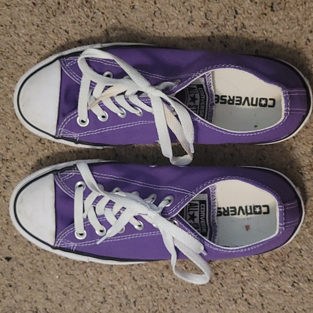 Converse Purple Shoes